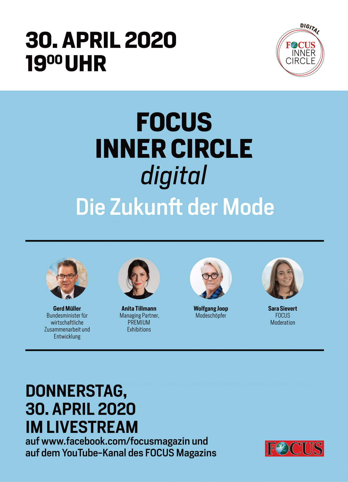 Focus Inner Circle digital "Die Zukunft der Mode"